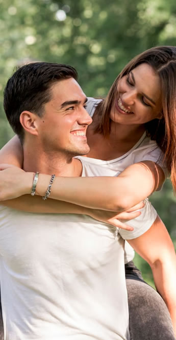 Pareja feliz